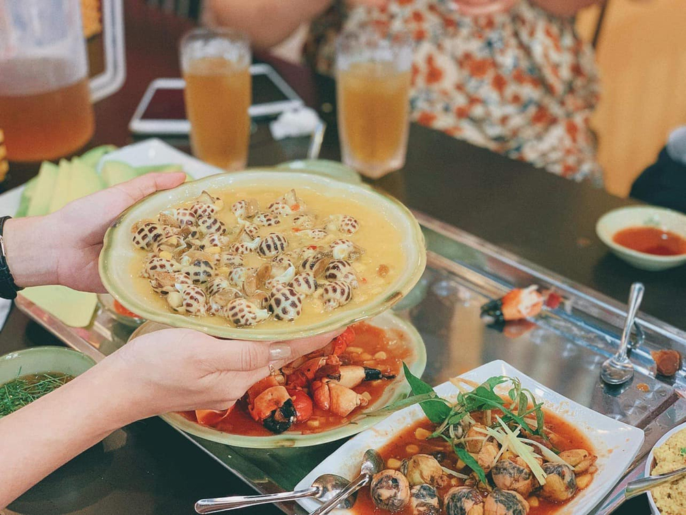 Ốc cũng là một trong những món được thực khách săn đón tại Hải Phòng